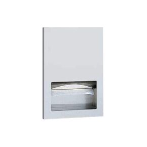 Bobrick B-35903 Recessed Paper Towel Dispenser w/ 300 C Fold Capacity, Stainless Steel