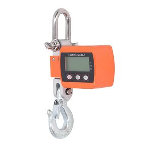 Digital Hanging Hook Scale, 1102lb 500kg Electronic Crane Scale LCD Display Portable Hanging Weight Scale High Accuracy Industrial Crane Scale for Farm, Hunting, Fishing