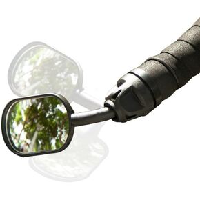 Bar End Bike Mirror, Retractable Bike Heandlebar End Mirrors, 360 Degree Adjustable Rotatable Bicycle Rear View Mirror, Safe Cycling Rearview Mirror （1 piece）