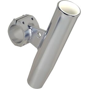 Aluminum Rod Holder - Boat Rod Holder with Horizontal Clamp - Fits 1.90" OD Rails