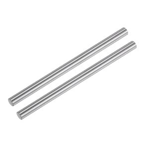 uxcell 2pcs Linear Motion Rods 8mm x 150mm (0.31 x 5.91 Inches) Case Hardened Chrome Plated Linear Rail Shaft Round Guides for 3D Printer, DIY, CNC