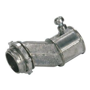 Morris Products 15012 EMT to Box Offset Set Screw Connector, Zinc Die Cast, 1" Trade Size