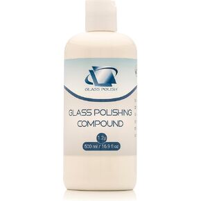 Glass Polish 14006 Glass Polishing Compound for Professional Polishing of all Glass Surfaces - 1.2 microns – 16.9 Oz