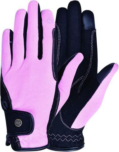 AK Unisex Fine Tech Micro Suede Riding & Multifunctional Horse Riding Gloves Equestrian Gloves AKRS-8484 in Saudi Arabia