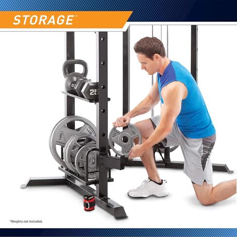 قفص تدريب القوة متعدد الأغراض من مارسي أوليمبيك مع قضبان سحب / ماسكات قضبان قابلة للتعديل وبكرة SM-3551 in Kuwait