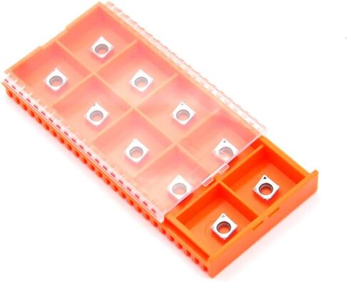 Carbide Inserts for Aluminum CCGT21.51 Ccgt060204-AL Finish to semi-Finish Machining of Non-Ferrous Metal, 10 PCS in Kuwait