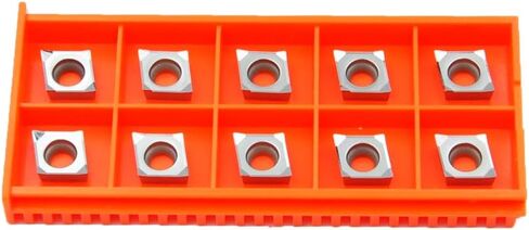 Carbide Inserts for Aluminum CCGT21.51 Ccgt060204-AL Finish to semi-Finish Machining of Non-Ferrous Metal, 10 PCS in Kuwait