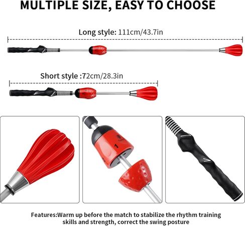 Golf Swing Trainer with Adjustable Magnetic Resistance, Lightweight and Comfortable Handle for Practice in Saudi Arabia