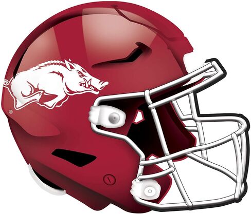 خوذة أصلية من Fan Creations NCAA Arkansas Razorbacks للجنسين من جامعة أركنساس، لون الفريق، 12 بوصة، (C1008-Arkansas) in Saudi Arabia