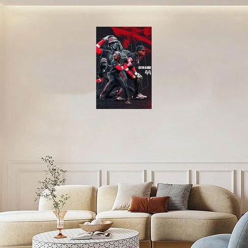 FANCHUANG Elly De La Cruz Poster Baseball Posters Canvas Wall Art For Home Decor Unframe-style 12x18inch(30x45cm) in Saudi Arabia