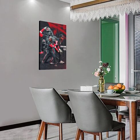 FANCHUANG Elly De La Cruz Poster Baseball Posters Canvas Wall Art For Home Decor Unframe-style 12x18inch(30x45cm) in Saudi Arabia