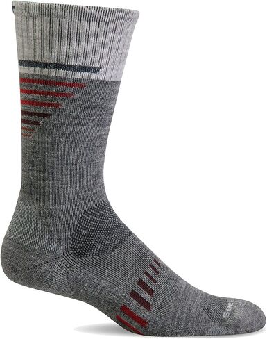 Sockwell Men's Ascend II Crew Moderate Compression Sock in Saudi Arabia