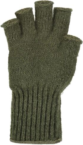 M MCGUIRE GEAR GI بطانات قفازات صوفية بدون أصابع، قفازات تكتيكية نصف إصبع للاستخدام الخارجي، قفازات الجري والمشي لمسافات طويلة والتسلق in Saudi Arabia