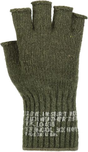 M MCGUIRE GEAR GI بطانات قفازات صوفية بدون أصابع، قفازات تكتيكية نصف إصبع للاستخدام الخارجي، قفازات الجري والمشي لمسافات طويلة والتسلق in Saudi Arabia
