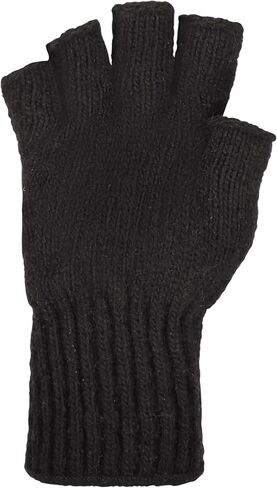 M MCGUIRE GEAR GI بطانات قفازات صوفية بدون أصابع، قفازات تكتيكية نصف إصبع للاستخدام الخارجي، قفازات الجري والمشي لمسافات طويلة والتسلق in Saudi Arabia