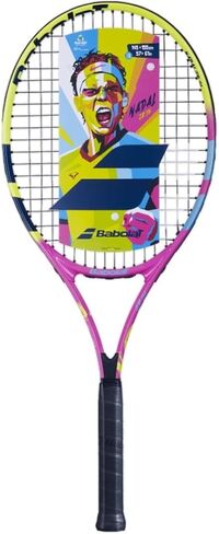 Babolat Nadal Jr Tennis Racquet (Rafa 2nd Gen) Bundled w a Tennis Backpack in Saudi Arabia