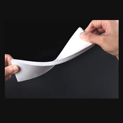 Double Sided EVA Foam Tape,Thickness 5mm White Self-Adhesive Weather Seal Stripping Foam Insulation Tape Car Door Window Mounting Adhesive Tape,1cm x 2m in Saudi Arabia