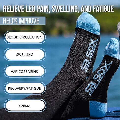 3 أزواج جوارب ضغط صغيرة الحجم (أبيض/أسود + أسود/رمادي + رمادي/أسود) in Kuwait