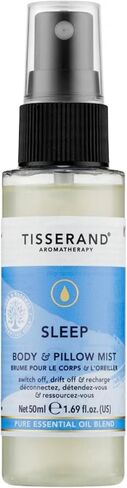 Tisserand Sleep Better Pillow Mist - Essential Oil Sleep Spray - Soothing Lavender, Warming Sandalwood, and Calming Jasmine - Vegan - 1.69 oz in Kuwait