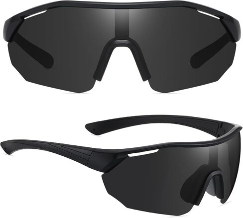 Youth Baseball Sunglasses for Boy Girl Age 8-14,UV400 Kids Polarized Sport Sun Glass for Cycling Golf Running Fishing in Saudi Arabia