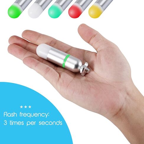 APLOS D01 Mini Glow Tank, Scuba Dive Strobe Beacon Diving Signal Light Night Dive Flashing Marker Light with AAA Battery, for 150M Underwater Diving in Kuwait