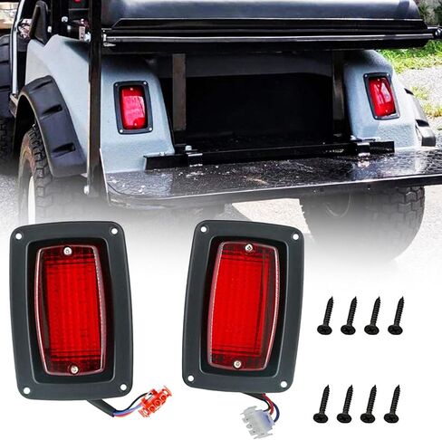 ZLX&LU Club Car DS Tail Lights, OEM#: 1017035, Golf Cart 12V LED Rear Brake Light, Suitable for 1982-UP Club Car DS and Yamaha G14 G16 G19 G22 Golf Cart in Saudi Arabia