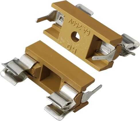 5 x 20mm Fuse PCB Panel Mount Holder Case FMHXG 10PCS Panel Mount PCB Fuse Holder Case with Cover for 5x20mm 250V 6A Fuse in Saudi Arabia