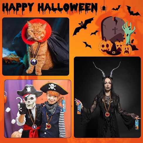 36 Pcs Halloween Medal Trophies and Trophy Ribbons Award Ribbons Medals Reward with Stickers Costume Ribbons for Adults Halloween Spooky Party Favor Costume Contest Prize Awards Celebration in Saudi Arabia