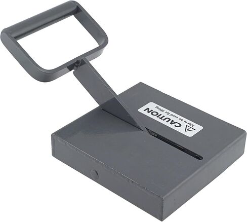 القابض المغناطيسي الرئيسي لسحب وانزلاق اللوحة الفولاذية، الطول 6.125 بوصة، العرض 5.8 بوصة، الارتفاع 1.25 بوصة لا يشمل المقبض، سحب 600 رطل، M479C in Kuwait