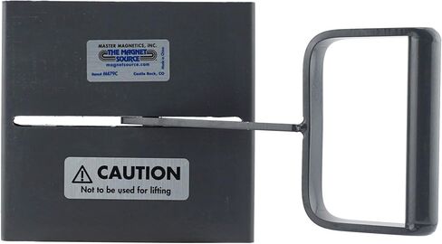 القابض المغناطيسي الرئيسي لسحب وانزلاق اللوحة الفولاذية، الطول 6.125 بوصة، العرض 5.8 بوصة، الارتفاع 1.25 بوصة لا يشمل المقبض، سحب 600 رطل، M479C in Kuwait