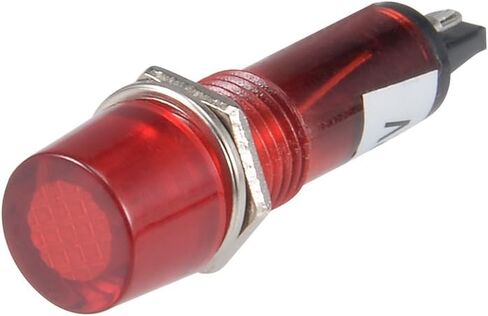 uxcell Signal Indicator Dash Light DC 12V,LED Bulbs XD7-1 Red, 7mm 9/32" Panel Mount 8Pcs in Saudi Arabia