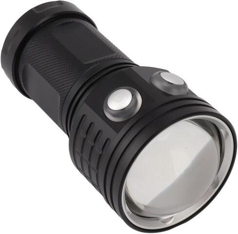 Sonew Diving Light, Flashlight for Diving Camping Hiking and Daily Use, 10000lm Waterproof Underwater Flashlight with 3 Color Optional in Saudi Arabia