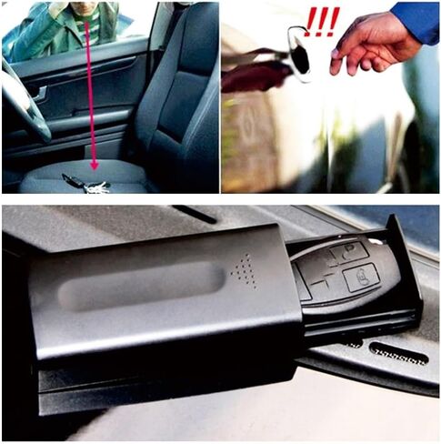 Multipurpose Magnetic Key Box Holder Emergency Key Secret Organizer Securely Store Your Spare Keys, Magnetic Hidden Car Key Box Holder Suitable For Indoor And Outdoor、 Car、Truck、Home、Office And Travel in Saudi Arabia