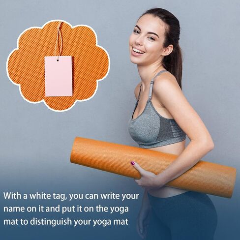 Nuanchu 16 Pack 68" x 24" x 4 mm Yoga Mats Bulk Gym Mats Bundle Thick Eva Yoga Mats for Kids and Adult Latex Free Exercise Mats with Non Slip Texture for Outdoor Yoga, Workout or Pilates in Saudi Arabia