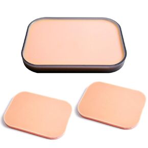 Suture Pad，5 in 1 Silicone IV Practice Kit with 4 Veins Imbedded - Phlebotomy Practice Pad - Blood Draw Practice Board - Suture Practice Kit - Blood Return Function，Injection Training Pad
