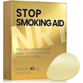 Quit Smoking Aid, 42mg Quit Smoking Patches, 28 Count Stop Smoking Aids, Help Control Smoking Cravings That Work with 2 Weeks