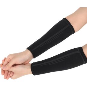 2pcs Volleyball Arm Sleeves Passing Hitting Forearm Sleeves Sports Compression Sleeves Training Arm Guards for Adult Men Women Teens Youth Kids, S (40-55kg)