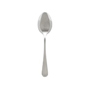FSE SLDK104 Dinner Spoon, 7.24", simple line-trimmed handle, 18/0 stainless steel, Pack of 12