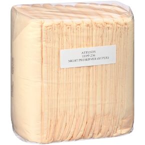 Attends Night Preserver Underpads, 23"x36" Disposable Absorbent Pad for Skin and Surface Protection, Heavy Absorbency, 150ct Case