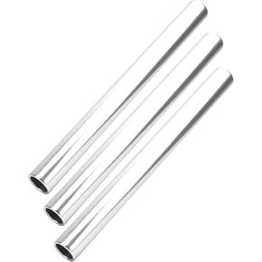 3pcs Relay Batons Set Sprint Running Set Aluminium Alloy Track and Field Running Race Baton