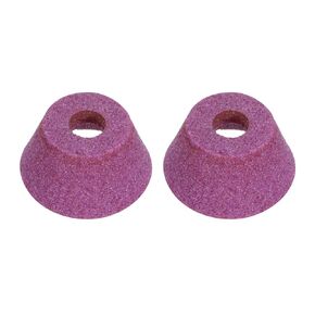 uxcell 2pcs 2-Inch Flaring Cup Grinding Wheel 80 Grits Pink Aluminum Oxide PA Surface Grinding Ceramic Tools