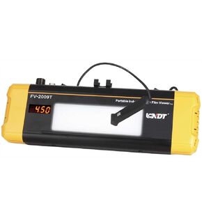 FV-2009T Industrial LED Film Viewer with Built-in Densitometer Black & White Densitometer X-Ray Radiography Film Viewer NDT Non-Destructive Testing Film Viewer 200×60mm (8" x 2.5")