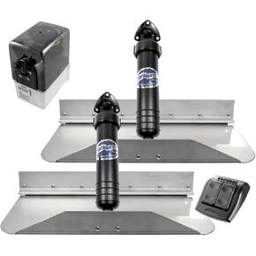 Bennett Trim Tab Kit 18" x 9" w/Euro Rocker Switch