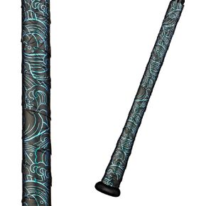 SUPACAZ Super Sticky Kush Tsunami Blue Refractor 1.1mm Bat Grip