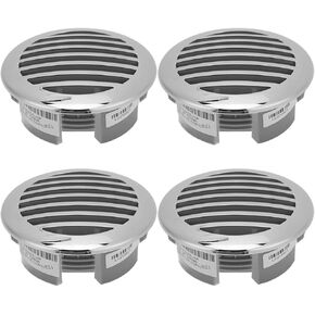 4pcs Boats Airflow Vent Cover 3.5in 316 Stainless Steel High Polished for Yachts RVs