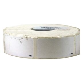 DayMark Safety Systems IT113391 Blank Removable Label, 1" x 2", White,Roll of 1000