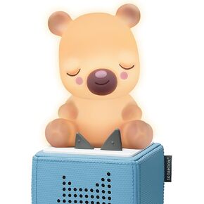 Tonies Night Light - شخصية تشغيل الصوت Sleepy Bear من Sleepy Friends | الوهج الدافئ | 75 دقيقة من الألحان الجميلة | سجل قصص ما قبل النوم الخاصة بك