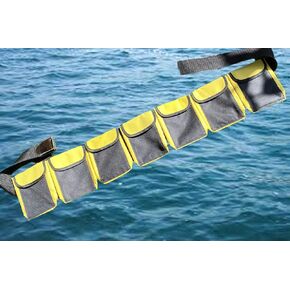 AKM-Diving pocket weight belts (yellow, x large)