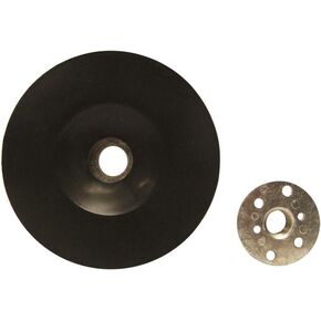 Mercer Industries 328005-5" x 5/16"-24 (No Holes) Backing Pad for Hook & Loop Discs