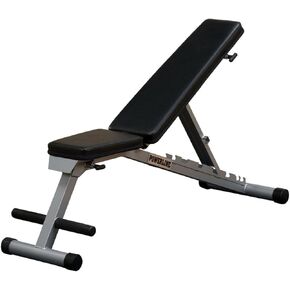 Body-Solid Powerline (PFID125X) Folding Bench - 7-Position Adjustable Weight Bench for Home Gym, Incline/Decline, No Assembly Required in Kuwait